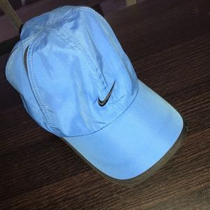 Blue Nike dri-fit cap hat